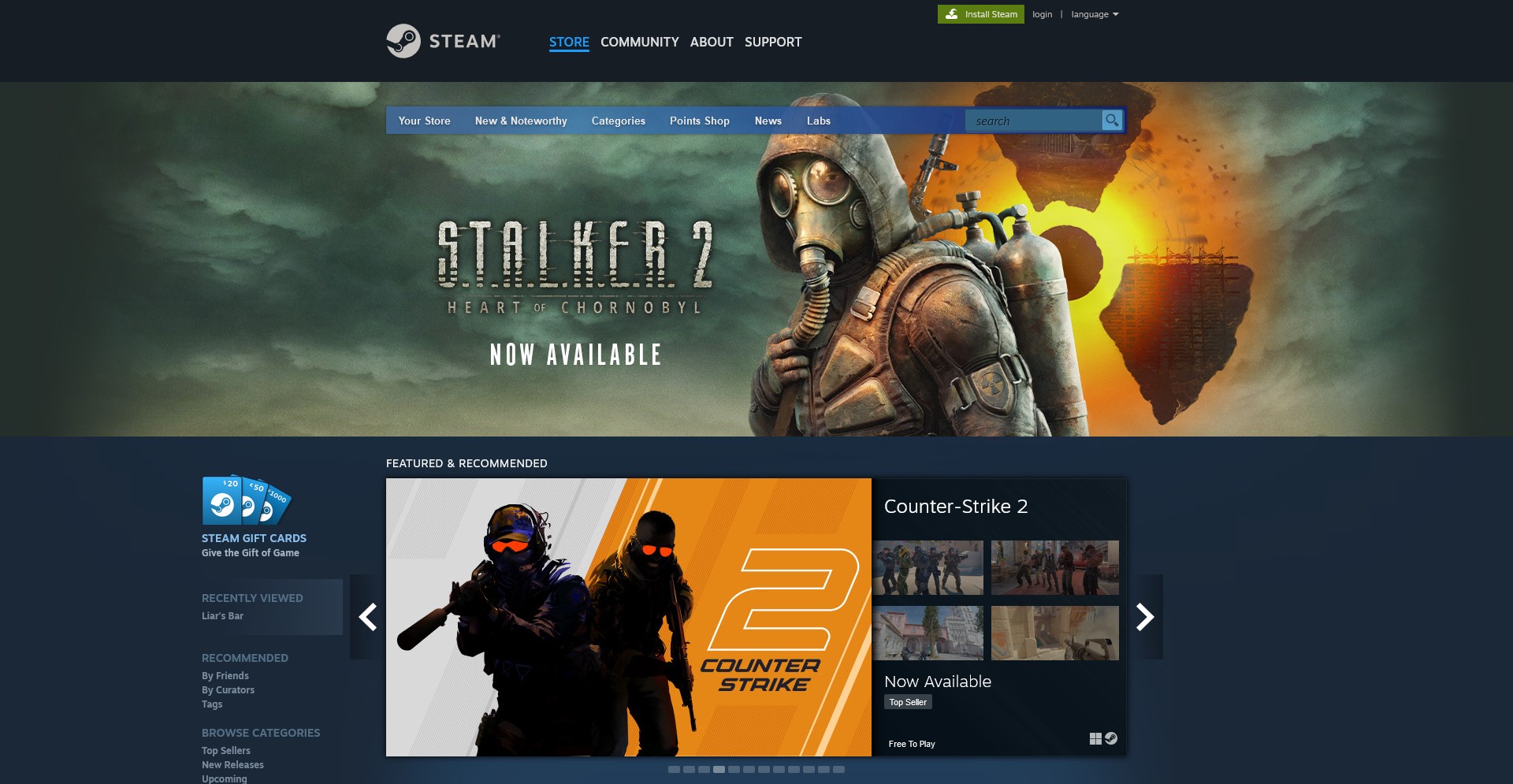 welcome to steam