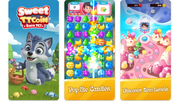 SweetTTCoin Mobile Blockchain Game
