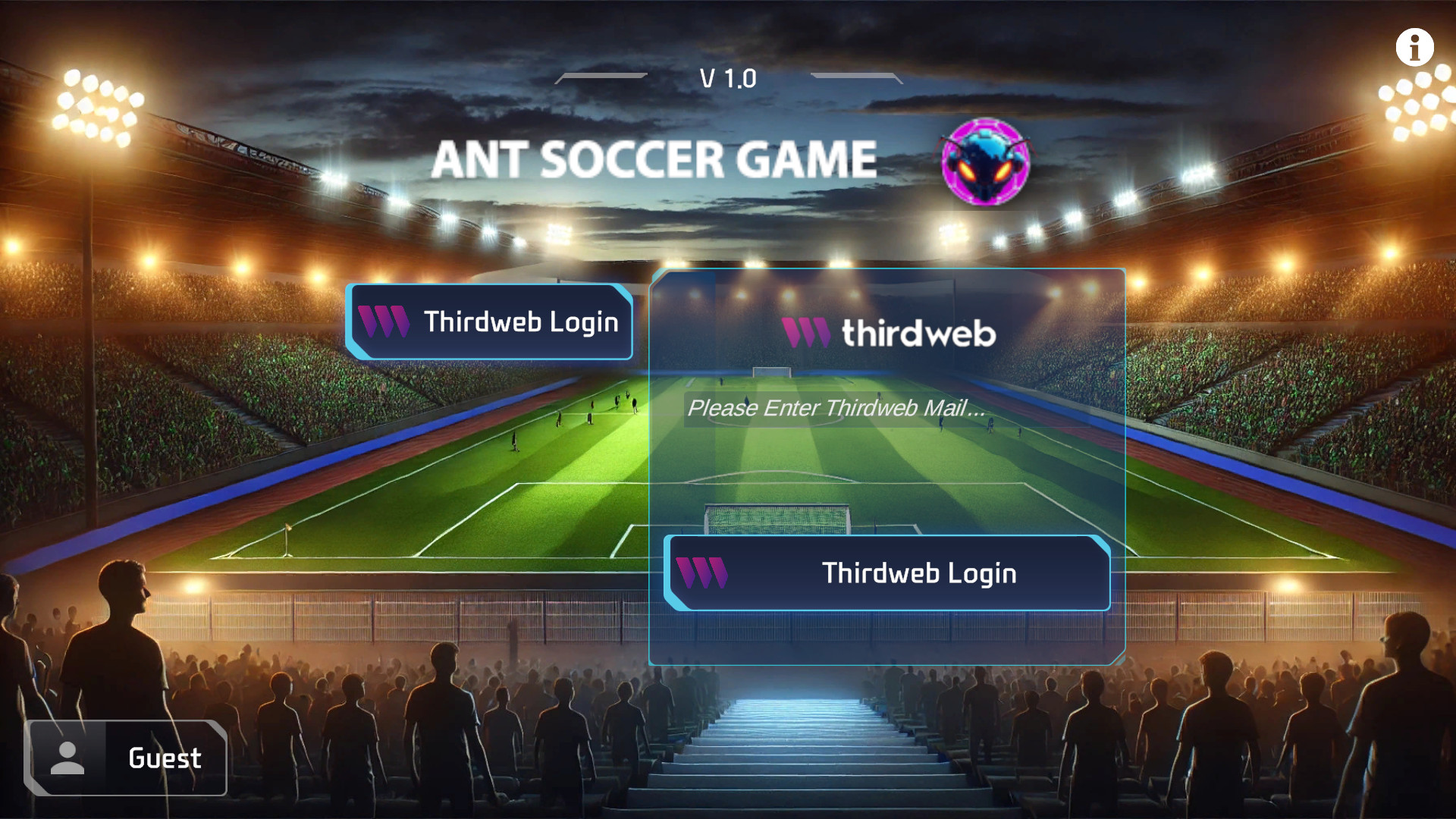 Ant Soccer Thirdweb